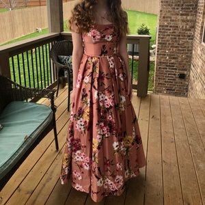 Floral Prom Dress